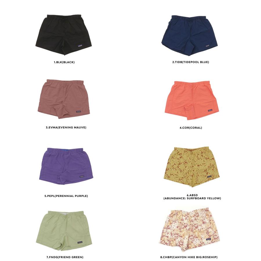 [24SS新作追加] 新品 パタゴニア Patagonia W's Baggies Shorts 57059 244000847035 パンツ｜cliffedge｜02