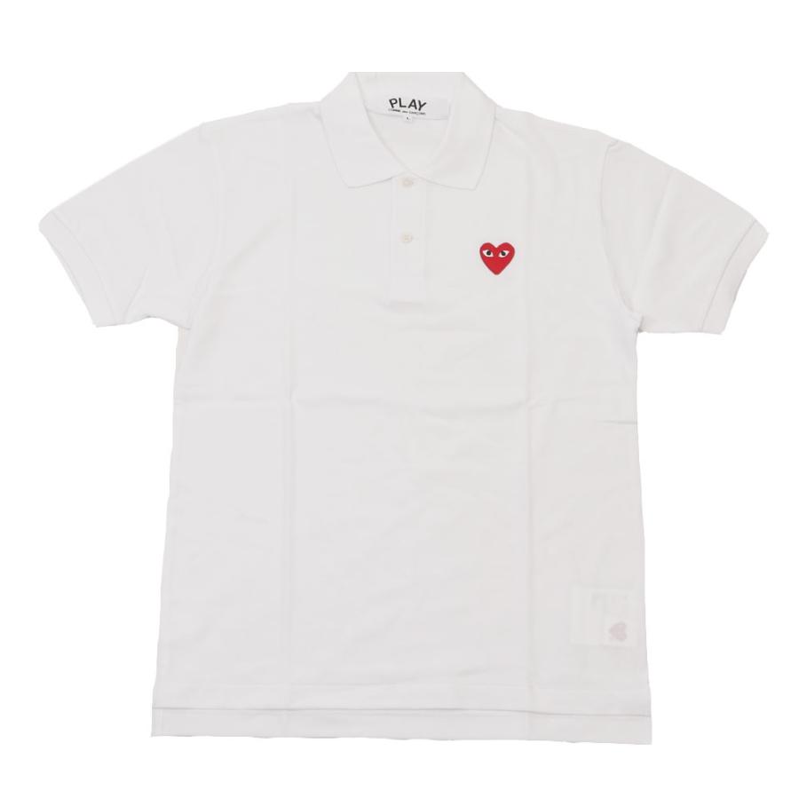 PLAY COMME des GARCONS 新品 プレイ コムデギャルソン RED HEART POLO