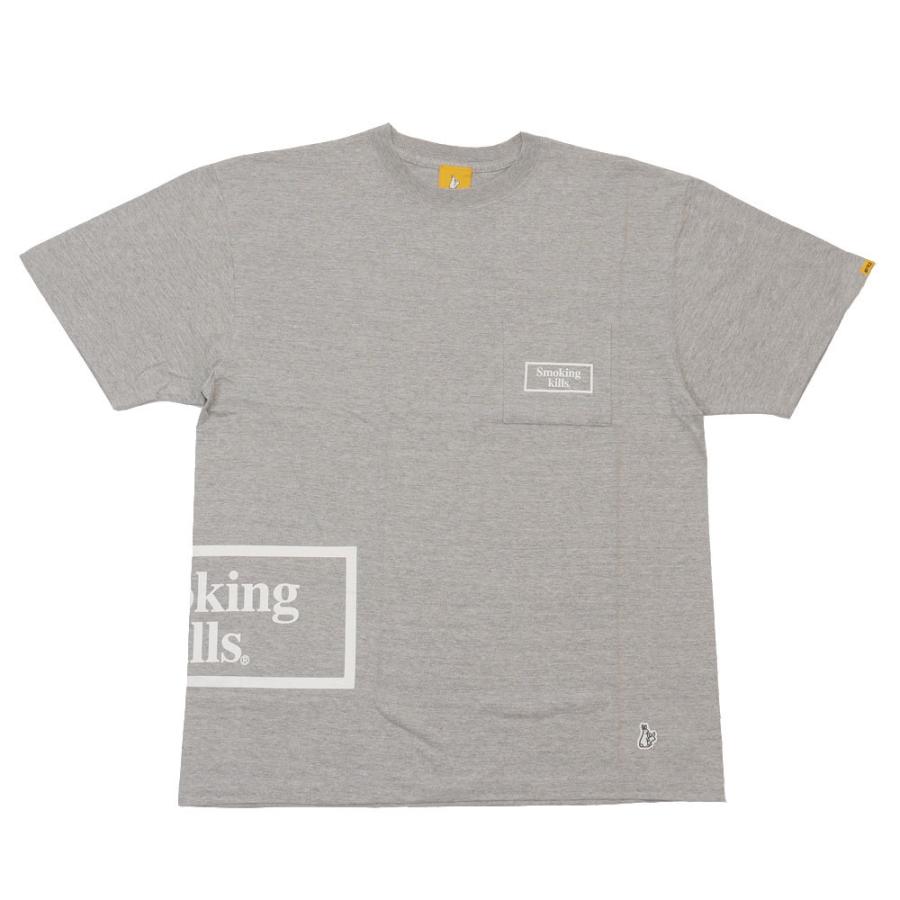 FR2 新品 エフアールツー #FR2 Smoking kills Reverse Pocket T-shirt