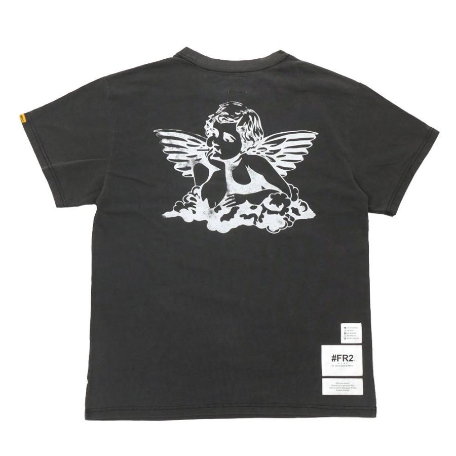 新品 エフアールツー #FR2 Smoking Angel Pigment T-Shirt Tシャツ 