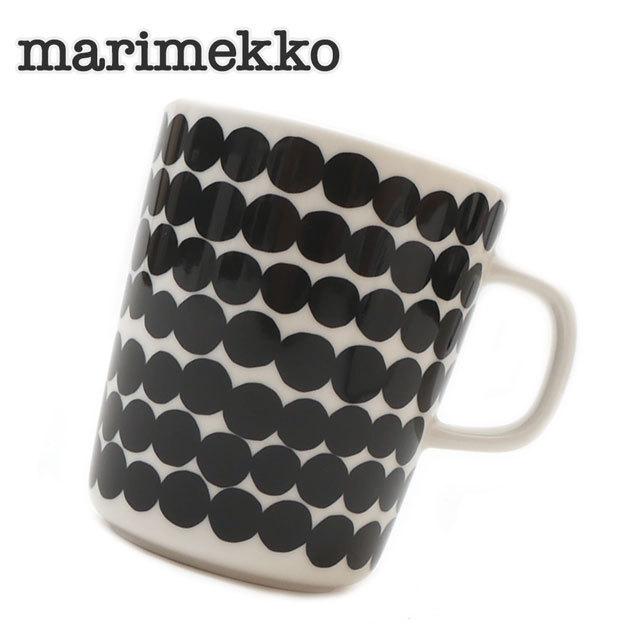 新品 マリメッコ Marimekko SIIRTOLAPUUTARHA シイルトラプータルハ WHITExBLACK マグカップ 290005771011 グッズ｜cliffedge