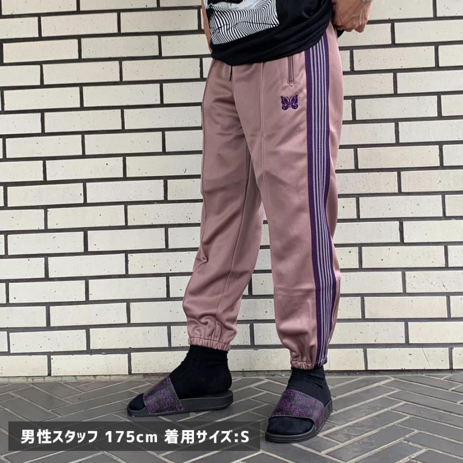 Needles ニードルス トラックパンツ トープ XS ジップ TAUPE