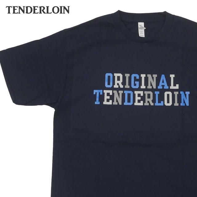 TENDERLOIN 新品 テンダーロイン TEE 2A Tシャツ NAVY ネイビー 紺  