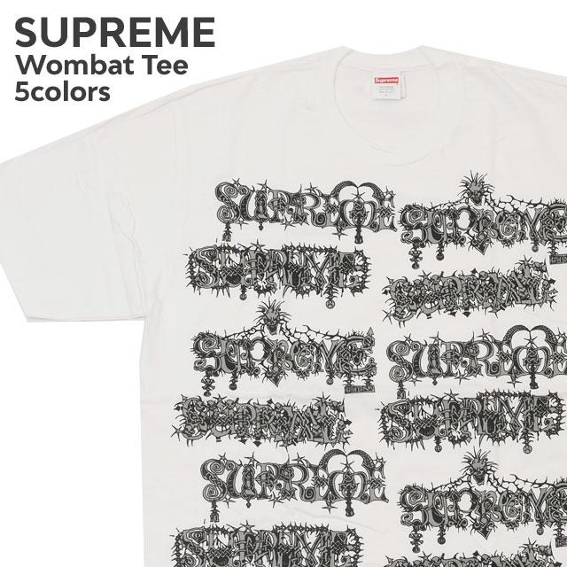 トップス supreme wombat tee Supreme（シュプリーム） 新品 SUPREME Wombat Tee Tシャツ