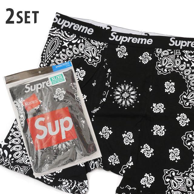 プレゼント Supreme Hanes Boxer Briefs 2パック ボクサーパンツ