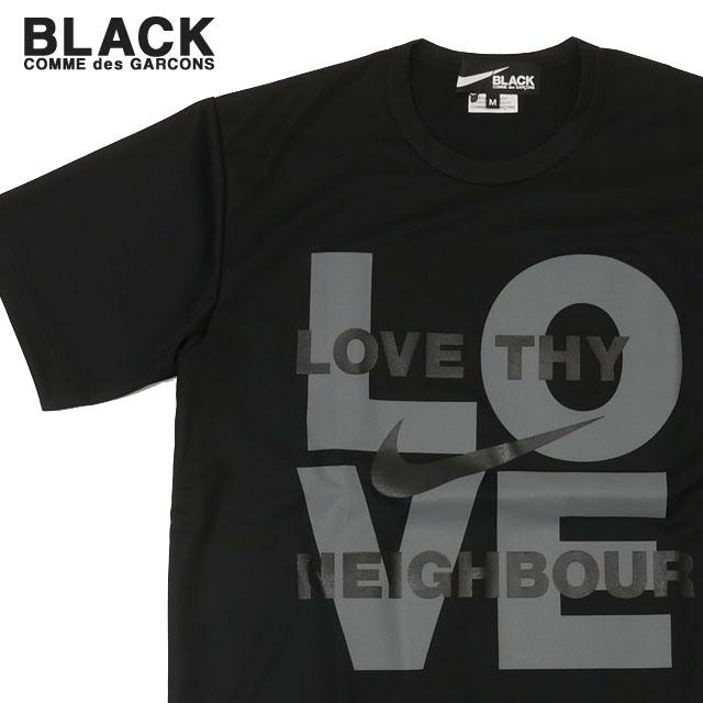 BLACK COMME des GARÇONS ブラックTシャツ Black Comme des Garçons Black Unisex T-Shirt x Nike | SVD