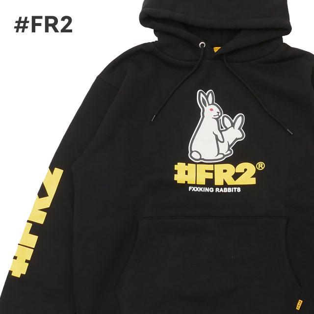 FR2 新品 エフアールツー #FR2 Logo Hoodie パーカー BLACK FR2 新品 エフアールツー #FR2 Logo Hoodie パーカー BLACK