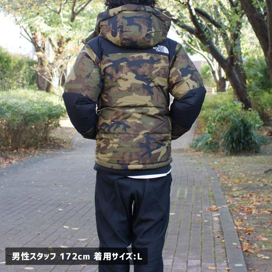 新品 ザ・ノースフェイス THE NORTH FACE NOVELTY BALTRO LIGHT JACKETバルトロ ダウン TF(TNF CAMO) 226000259055 OUTER｜cliffedge｜03