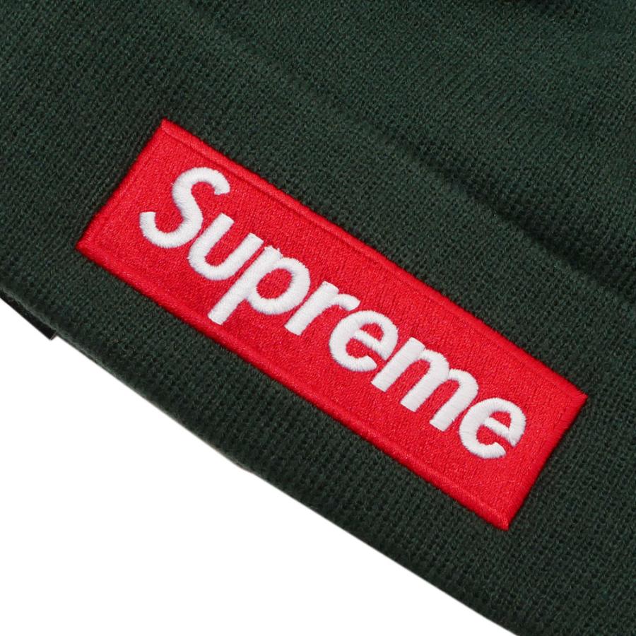 シュプリーム SUPREME New Era Box Logo Beanie ビーニー GREEN グリーン 【レゾム】 253000644115 ヘッドウェア