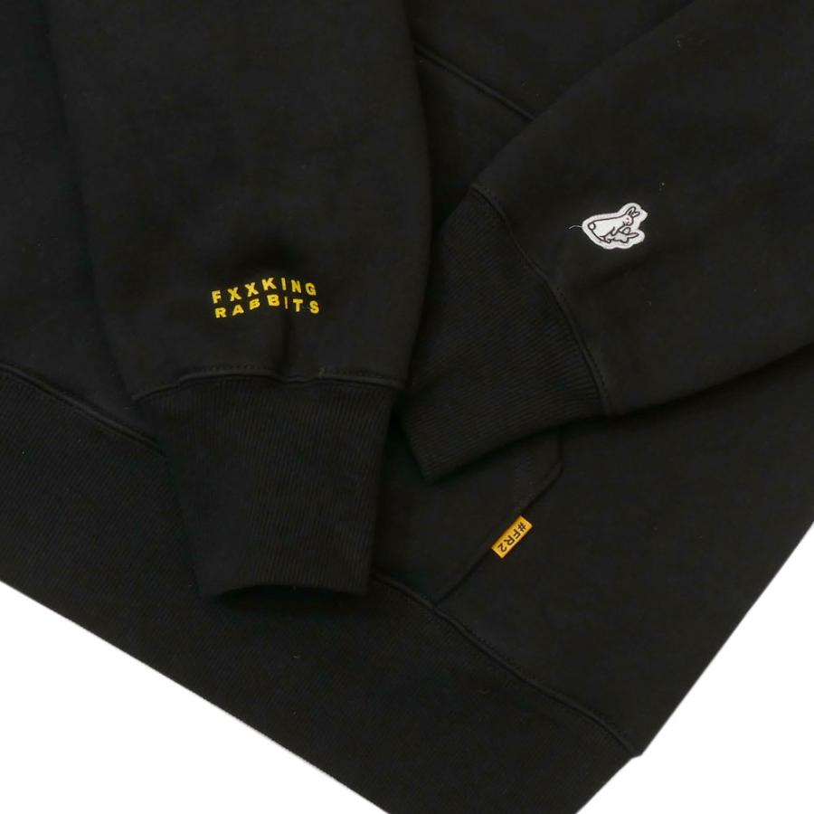 FR2 新品 エフアールツー #FR2 Rabbits Icon Hoodie パーカー BLACK 