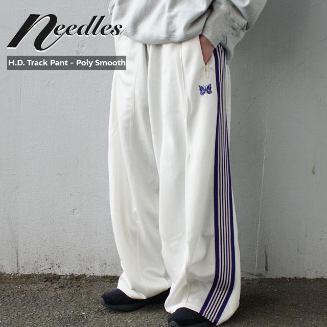 新品 ニードルズ NEEDLES H.D. Track Pant Poly Smooth ヒザデル トラックパンツ ICE WHITE ホワイト 白  249000742020 パンツ : 23010703 : クリフエッジ - 通販 - Yahoo!ショッピング