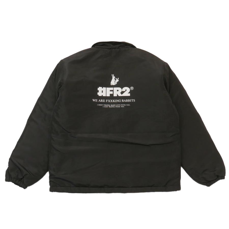 新品 エフアールツー #FR2 Coach Jacket コーチジャケット BLACK ブラック 黒 225000473051 OUTER｜cliffedge｜03