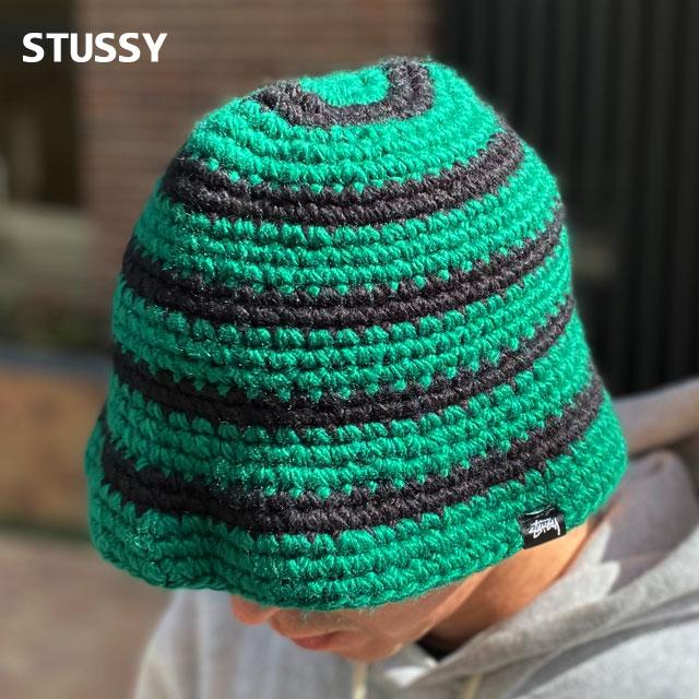 新品 ステューシー STUSSY Swirl Knit Bucket Hat バケット ハット