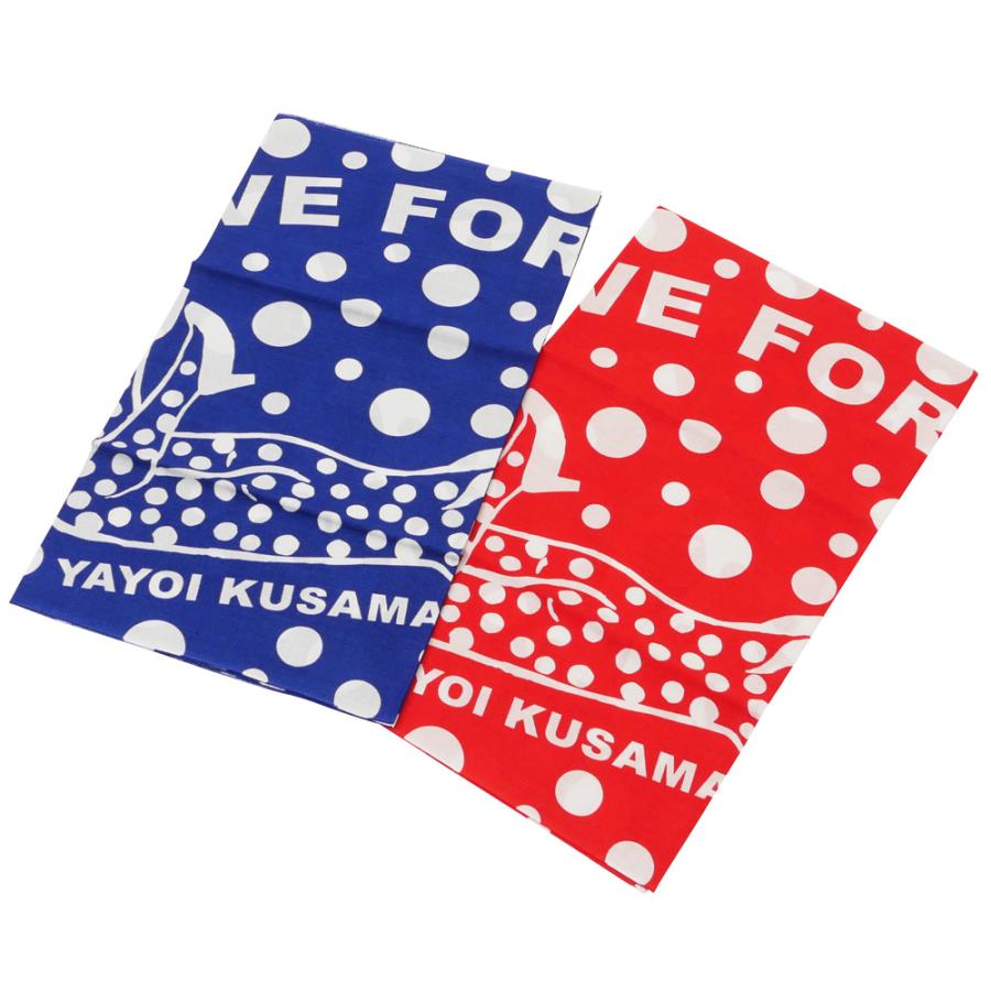 新品 YAYOI KUSAMA ヤヨイ クサマ 草間彌生 手ぬぐい 手拭い LOVE