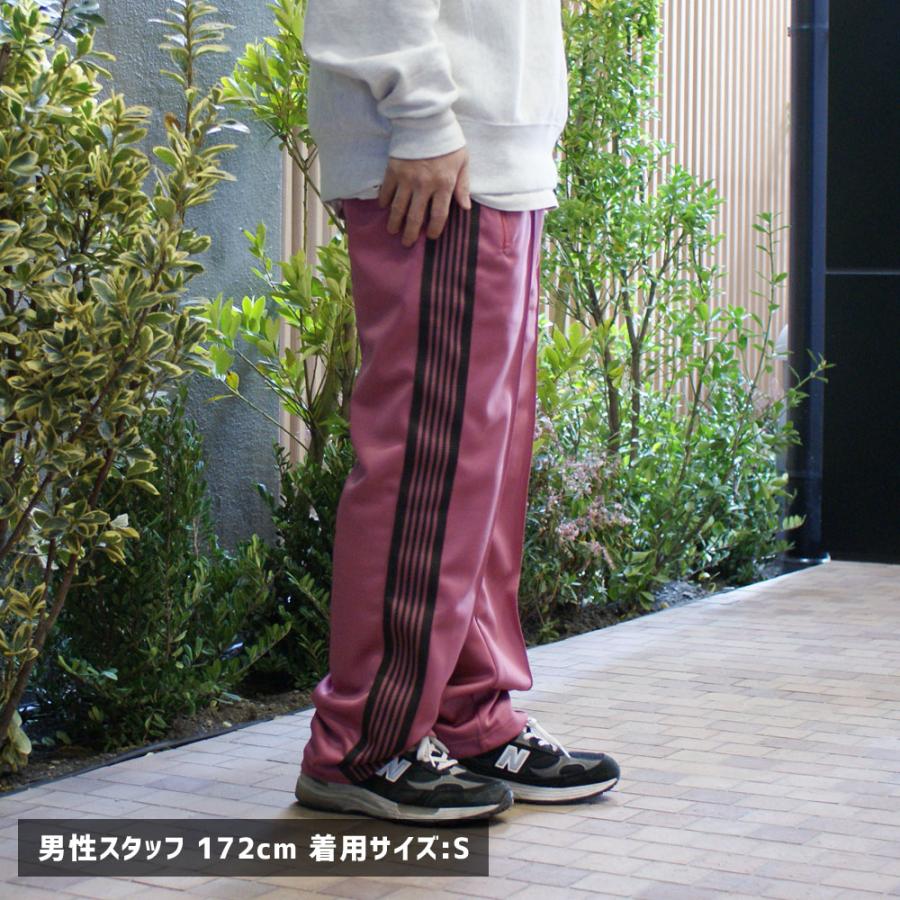 新品 ニードルズ NEEDLES Track Pant Poly Smooth トラック パンツ SMOKE PINK ピンク  249000745033 パンツ