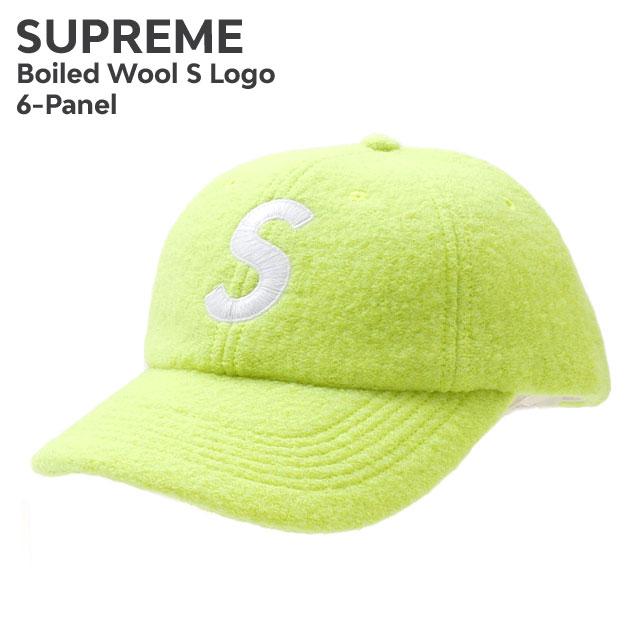 Supreme Boiled Wool S ロゴ キャップ シュプリーム