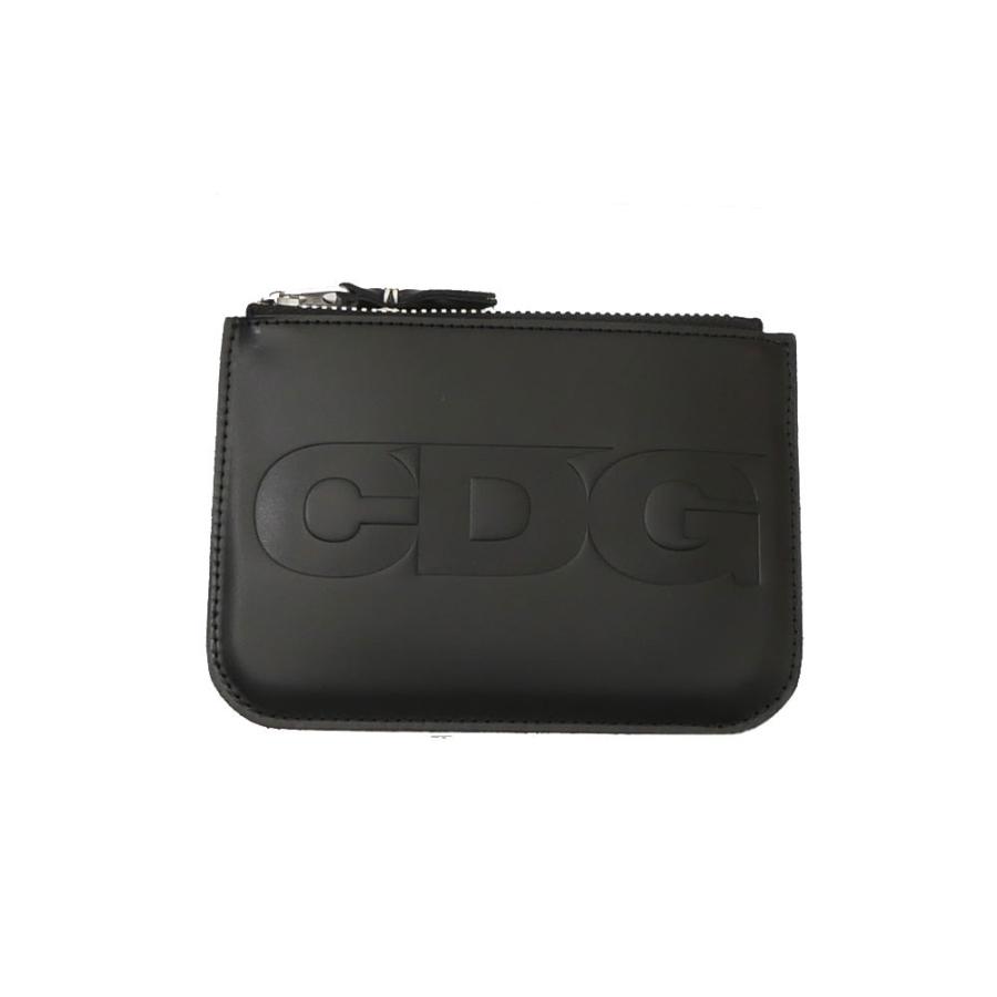 新品 シーディージー CDG コムデギャルソン COMME des GARCONS EMBOSSED LOGO WALLET ウォレット 財布