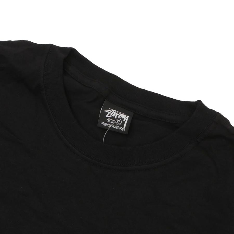 新品 ステューシー STUSSY BASIC STUSSY LS TEE 長袖Tシャツ BLACK ブラック 黒 202001292061 TOPS｜cliffedge｜06