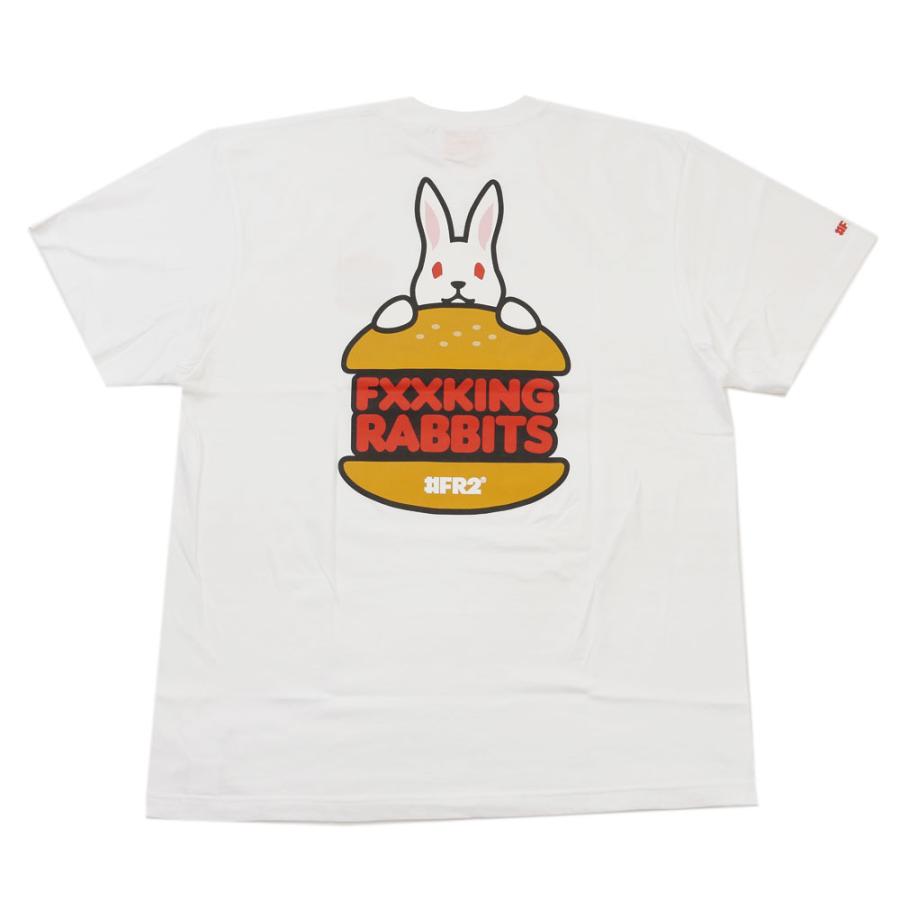 FR2 新品 エフアールツー #FR2 Rabbit Burger Tee Tシャツ WHITE ホワイト 白 スモーキングキルズ ボックス ...