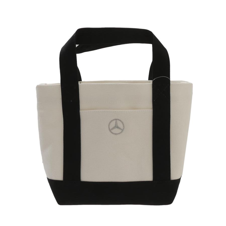 新品 メルセデス・ベンツ Mercedes-Benz ミニトートバッグ キャンバス WHITExBLACK B91302460 277003027010 グッズ 新品 メルセデス・ベンツ Mercedes-Benz ミニトートバッグ キャンバス WHITExBLACK B91302460 277003027010 グッズ