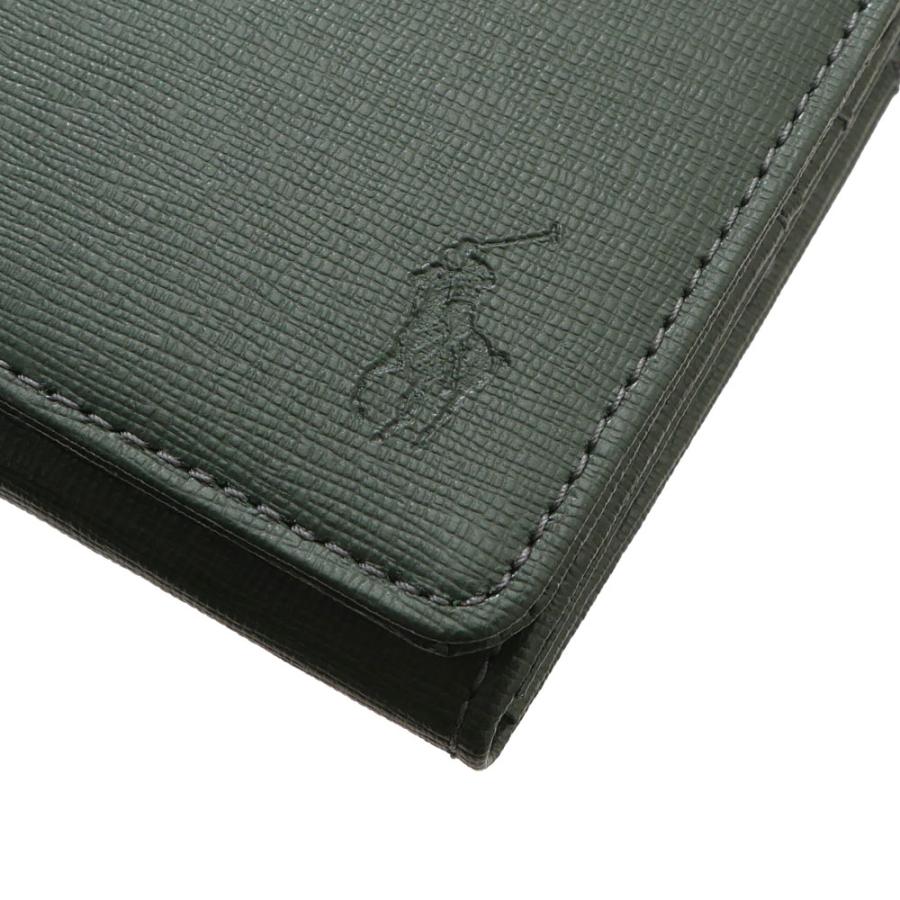 新品 ポロ ラルフローレン POLO RALPH LAUREN P-1011ORIN LEATHER LONG WALLET レザー ロング ウォレット 長財布 長札入れ 二つ折り GREEN グリーン 39ショップ グッズ POLO RALPH LAUREN（ポロ・ラルフローレン） 新品 ポロ ラルフローレン
