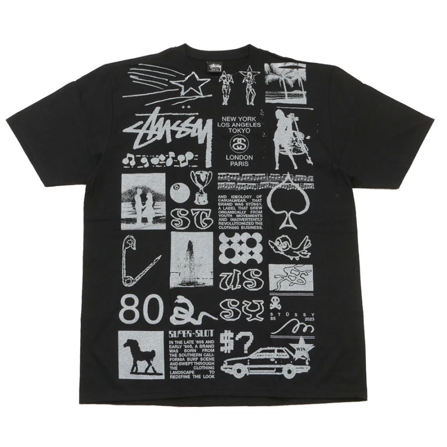 新品 ステューシー STUSSY Sara Tee Tシャツ BLACK ブラック 200009163051 半袖Tシャツ｜cliffedge｜02