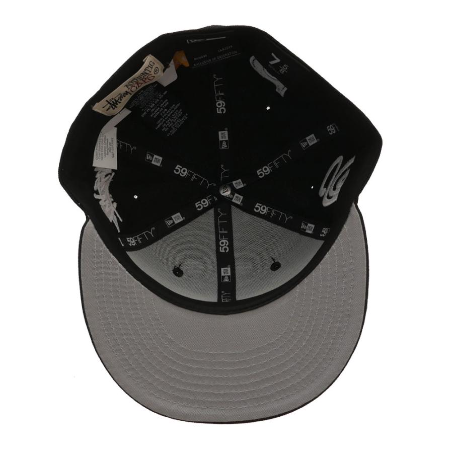 STUSSY 新品 ステューシー SS NEW ERA CAP キャップ BLACK