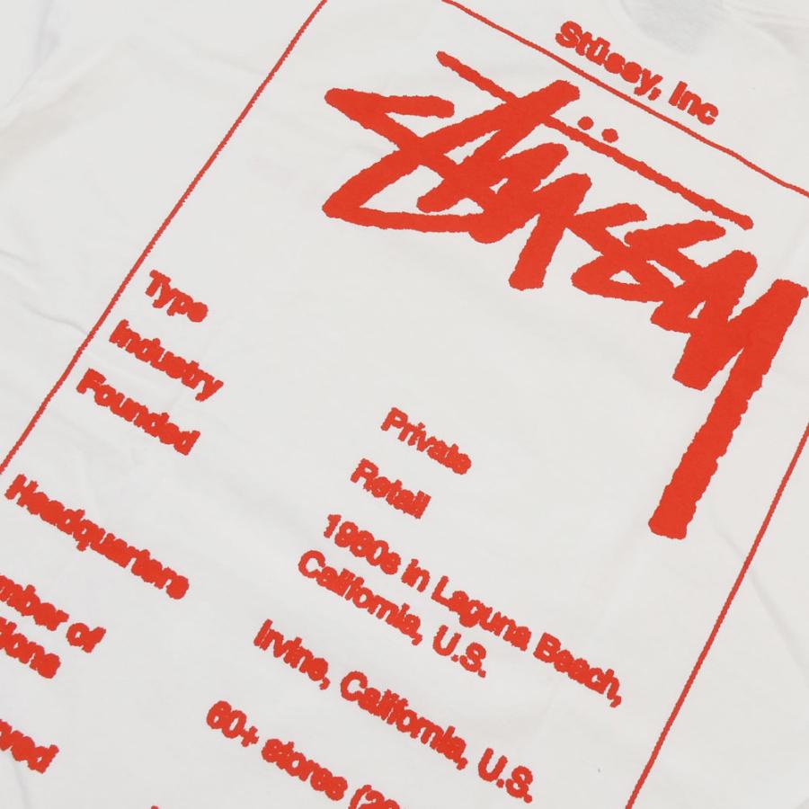 STUSSY 新品 ステューシー Wiki Tee Tシャツ WHITE ホワイト