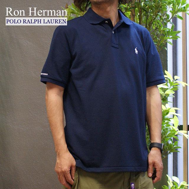 RON HERMAN ロンハーマン ラルフローレン ポロシャツ ネイビー M-