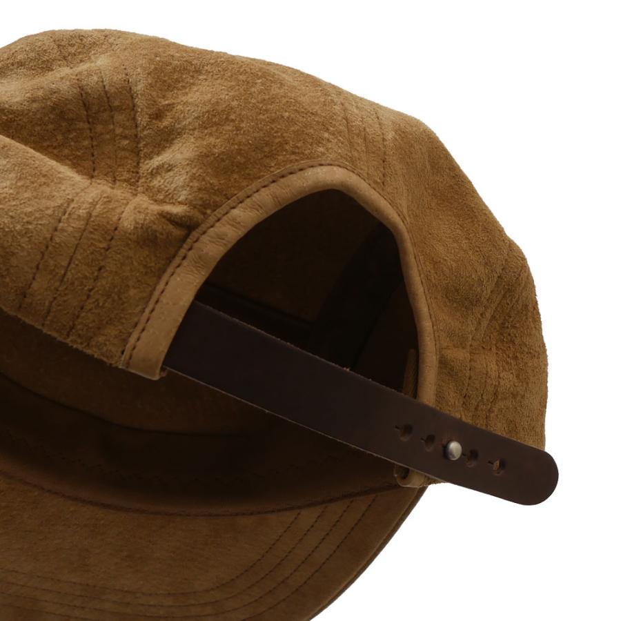 新品 エンダースキーマ Hender Scheme Pig Jet Cap ピッグスウェード ジェット キャップ KHAKI BROWN カーキ ブラウン 265001468039 ヘッドウェア｜cliffedge｜04