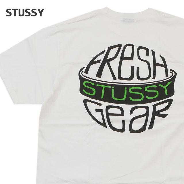 STUSSY 新品 ステューシー FRESH GEAR TEE Tシャツ WHITE ホワイト 