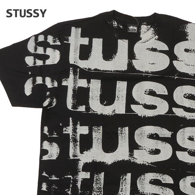 STUSSY ステューシー STAMP TEE ロゴ 半袖 Tシャツ STUSSY 新品 ステューシー STAMP TEE Tシャツ BLACK ブラック