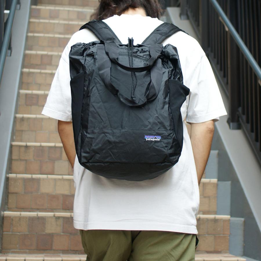 新品 パタゴニア Patagonia Ultralight Black Hole Tote Pack 27L 2WAY トート パック 27L 48809 BLACK 276000424011 グッズ｜cliffedge｜03