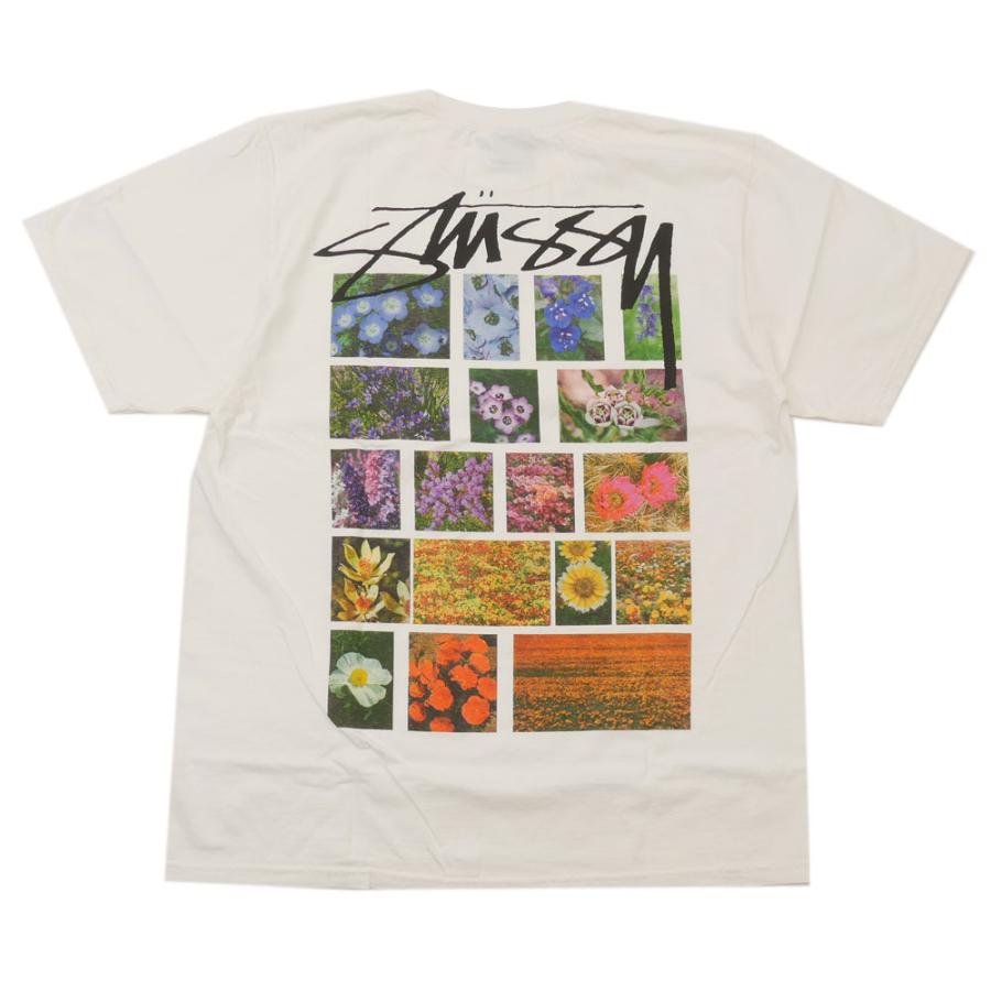 STUSSY（ステューシー） 新品 STUSSY FLOWER GRID PIGMENT DYED TEE