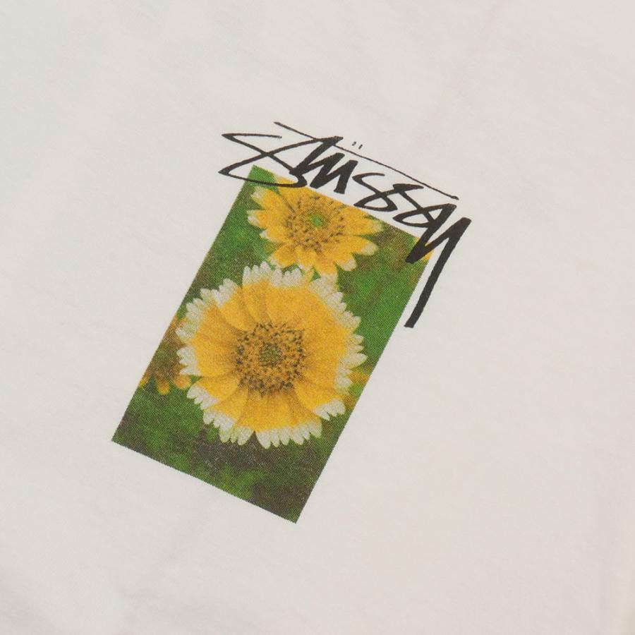 STUSSY 新品 ステューシー FLOWER GRID PIGMENT DYED TEE