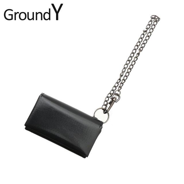 新品 グラウンドワイ Ground Y PVC MINI WALLET ウォレットチェーン 