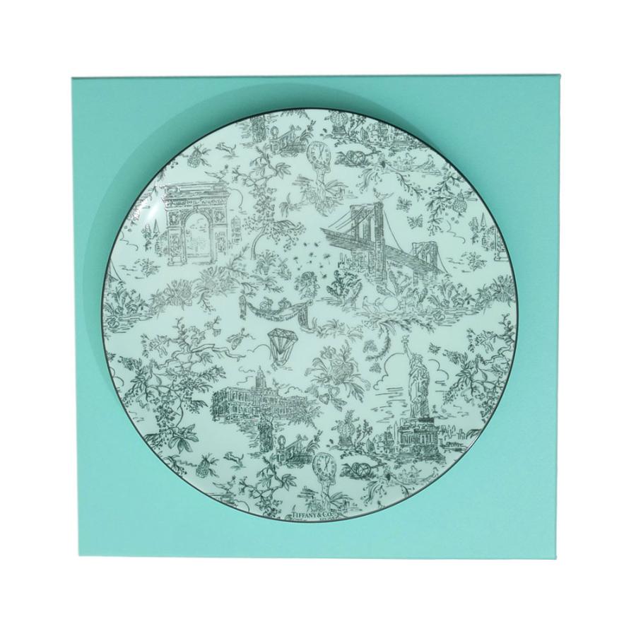 TIFFANY ティファニー トワール ボーンチャイナ デザートプレート 新品