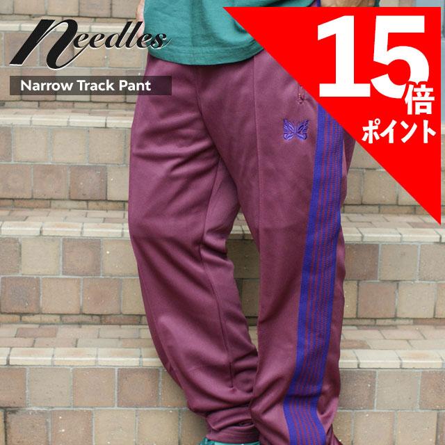 新品 ニードルズ NEEDLES 23AW Narrow Track Pant Poly Smooth ナロー