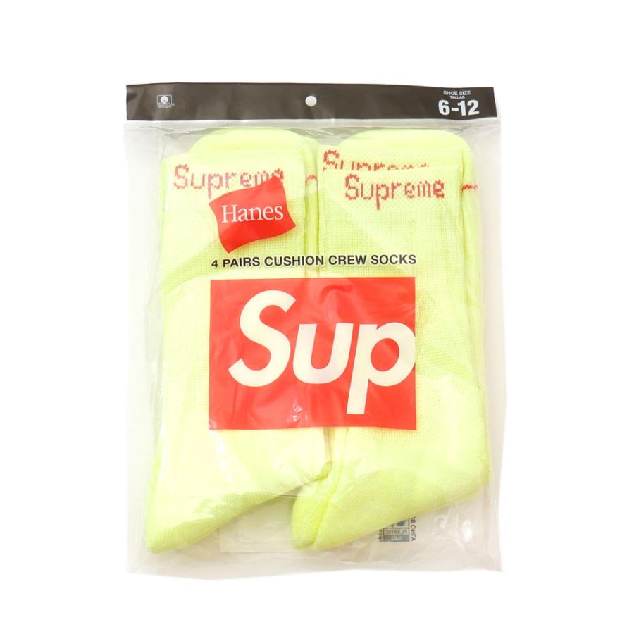 Supreme（シュプリーム） 新品 SUPREME x ヘインズ Hanes Crew Socks(4