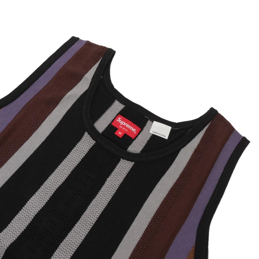 シュプリーム マルチカラー タンクトップ hiyadam着用 19ss