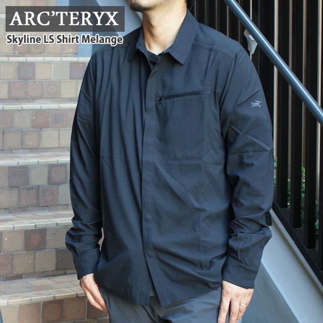 ARC'TERYX 新品 アークテリクス Skyline LS Shirt Melange 長袖 ARC'TERYX 新品 アークテリクス Skyline LS Shirt Melange 長袖