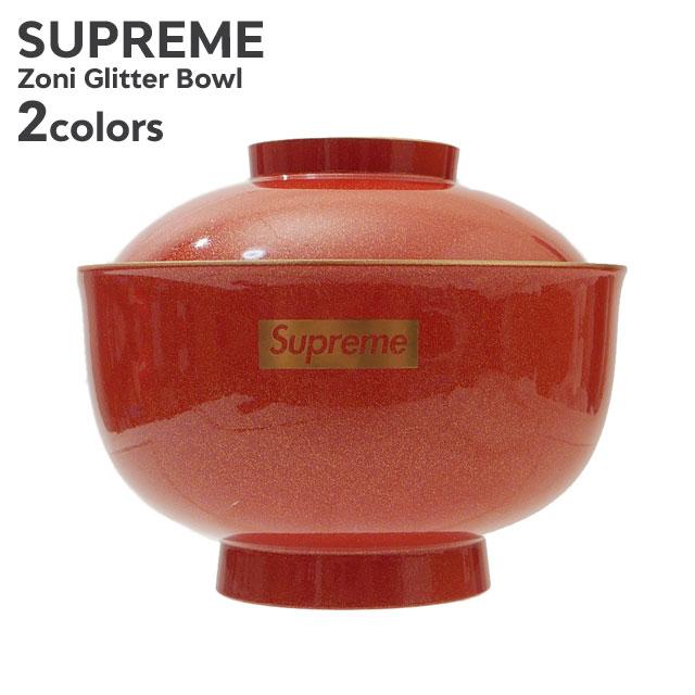 新品未開封 23FW Supreme Zoni Glitter Bowl Red Supreme（シュプリーム） 新品 SUPREME Zoni Glitter Bowl 汁椀 吸物椀