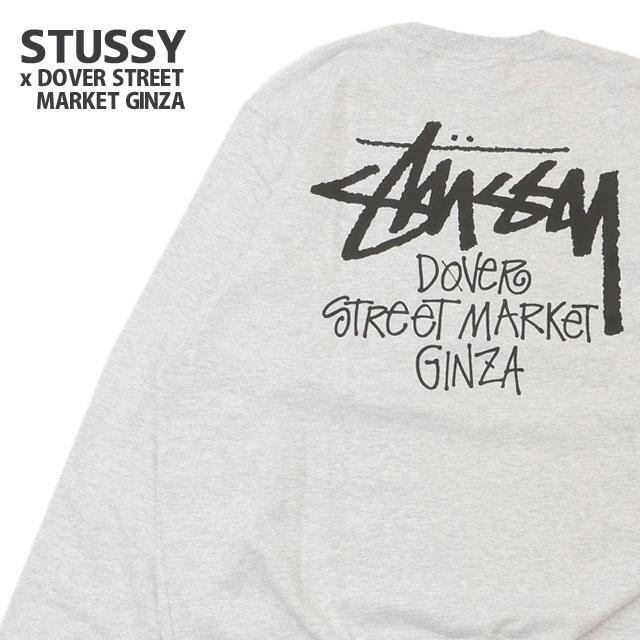 STUSSY スウェット ステューシー STUSSY 新品 ステューシー STOCK DSM GINZA CREW クルー