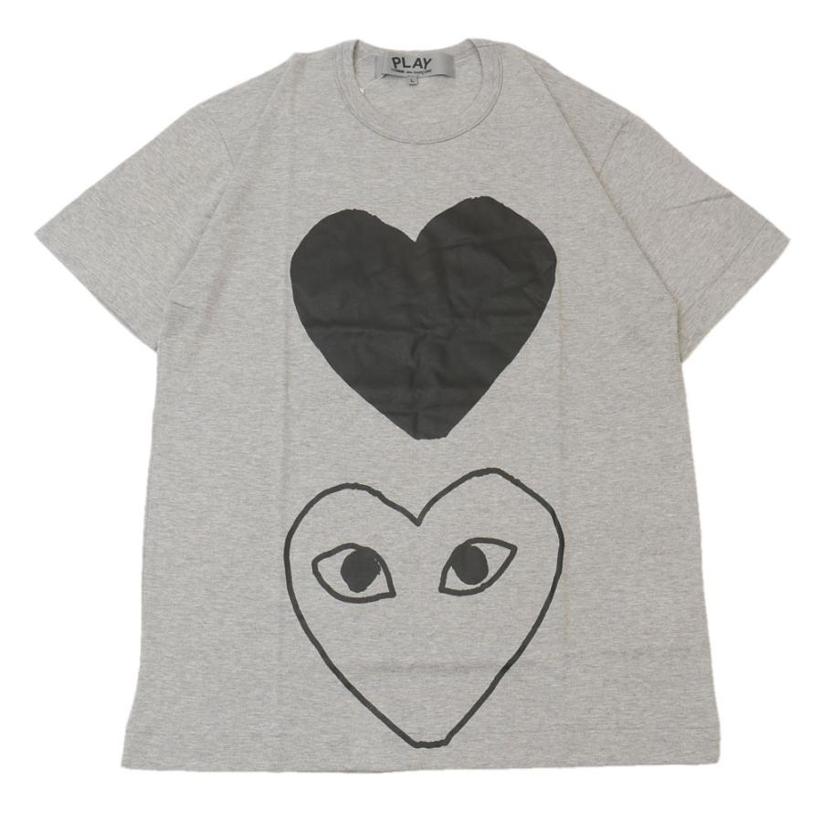 COMME des GARÇONS PLAY Tシャツ XL グレー青山店限定