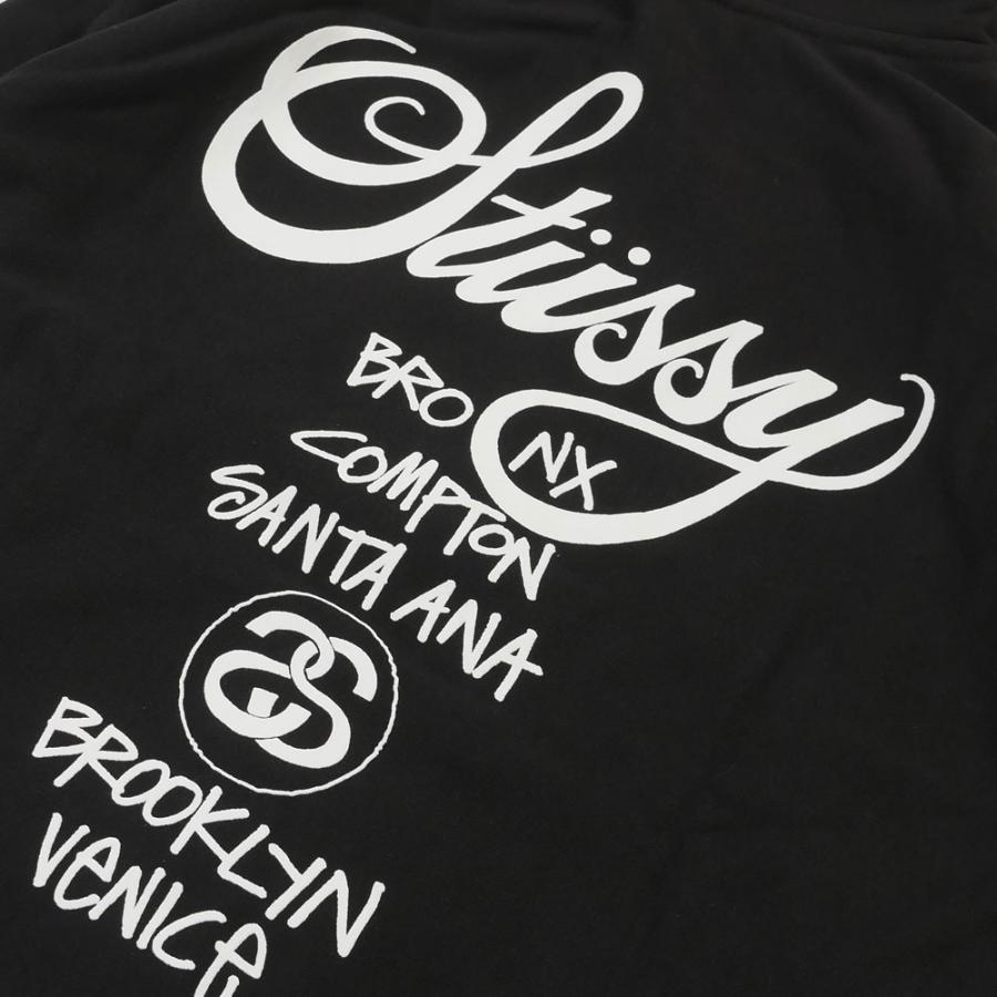 STUSSY（ステューシー） 新品 STUSSY WORLD TOUR ZIP HOOD ジップ