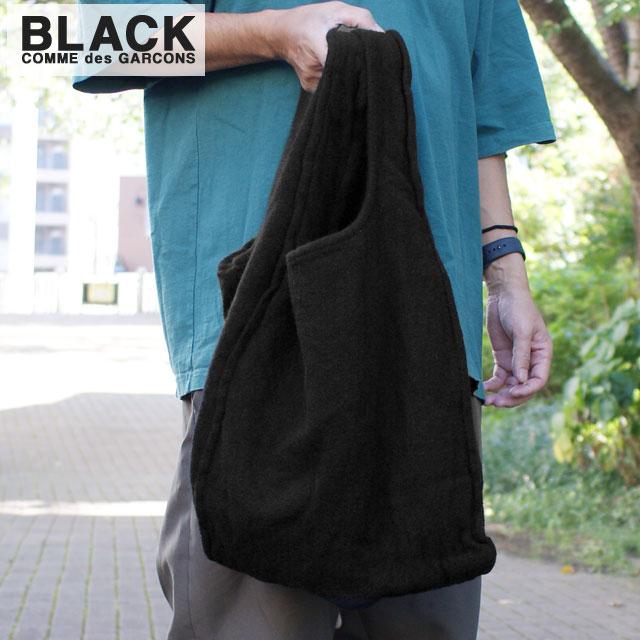 新品 ブラック コムデギャルソン BLACK COMME des GARCONS WOOL TOTE