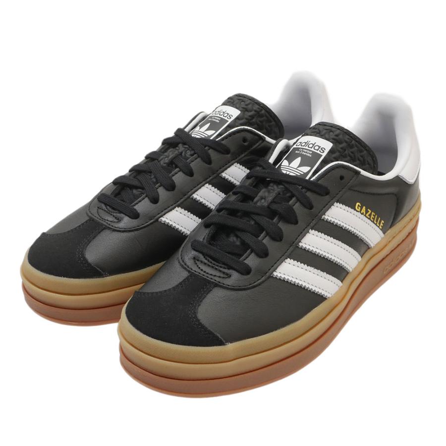 【試着のみ】 adidas gazelle レザー 本革 厚底 23.5 GAZELLE（adidas Originals） アディダス オリジナルス adidas