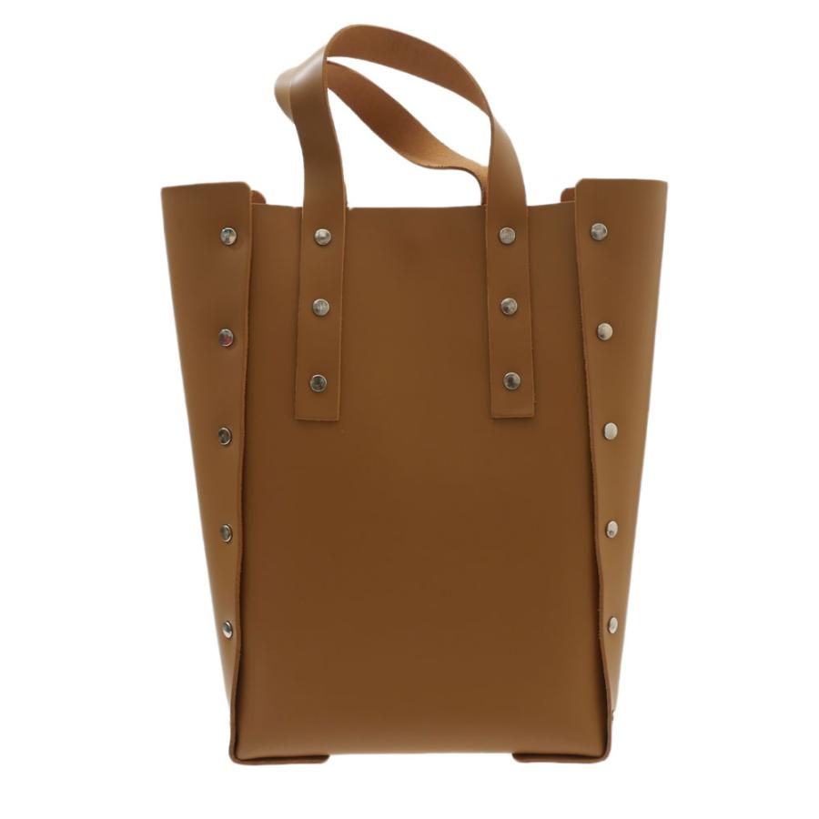 Hender Scheme ハンドバッグS ブラック スタッズ ◇Hender Scheme エンダースキーマ◇スタッズ ハンドバッグ 男女