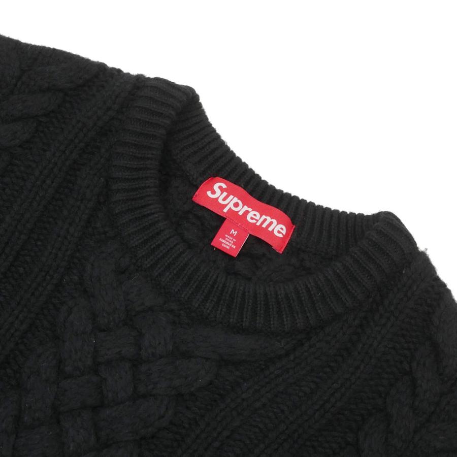Supreme（シュプリーム） 新品 SUPREME Applique Cable Knit Sweater