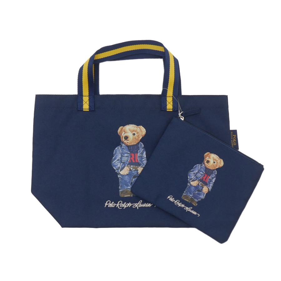 メルボザン　POLO BEAR トートバッグ ネイビー POLO RALPH LAUREN（ポロ・ラルフローレン） 新品 ポロ ラルフローレン
